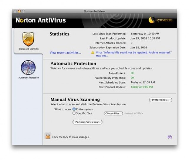 comparison of antivirus software for mac